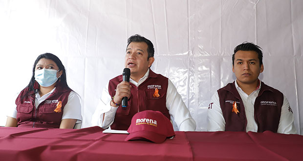 Morena acusa a INE de no validar todas las firmas para revocación en Puebla