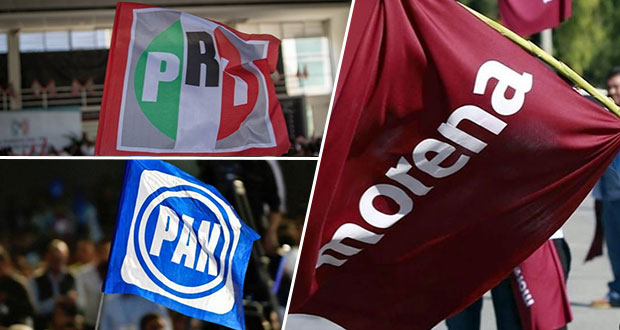 Morena iría solo en extraordinarias de Puebla; PRI busca alianzas con PAN