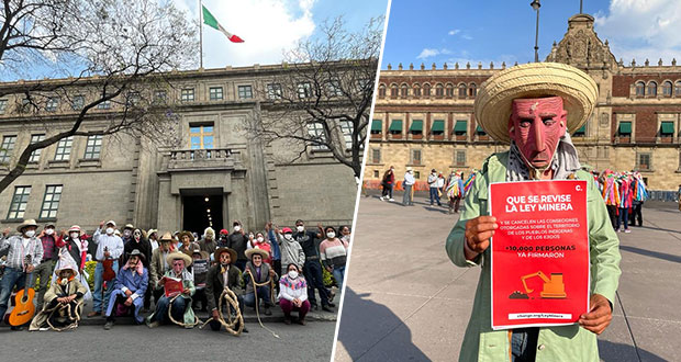 Pobladores de Ixtaca entregan a SCJN más de 10 mil firmas contra Ley Minera