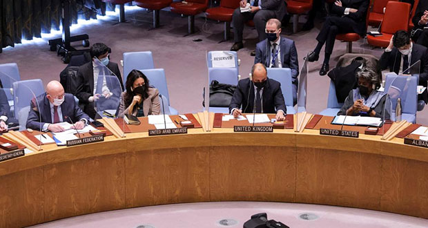 Rusia y EU chocan en ONU; México pide respetar soberanía de Ucrania