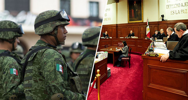 SCJN resolvería sobre militares en seguridad pública en 1S de 2022