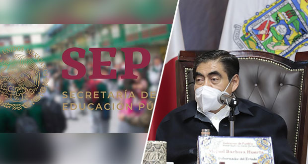 SEP federal se instalará a principios de febrero en Puebla: Barbosa