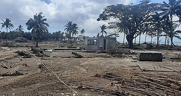 Tonga solicita ayuda a la ONU por desastre de erupción y tsunami 