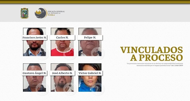 Vinculan a proceso a seis por robo de autos en valet parking de Cholula