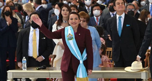 Xiomara Castro asume como 1a presidenta de Honduras; ¿qué planea?