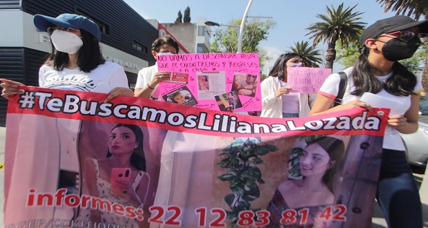Te seguimos buscando: familiares de Liliana Lozada en marcha