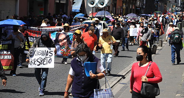 "28 de Octubre" exige liberar a dos detenidos en Mercado Hidalgo