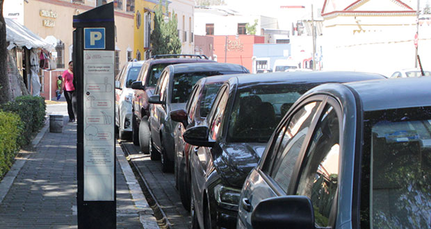 Así funcionarán los parquímetros en Puebla capital; iniciarán en abril