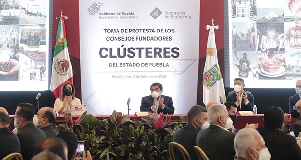 Clústeres, estrategia para desarrollo de Puebla: Barbosa