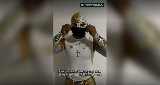 Deportistas toman redes del IMSS para promover el uso del cubrebocas