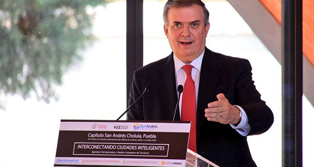 Ebrard reconoce producción de autos eléctricos de Audi en Puebla
