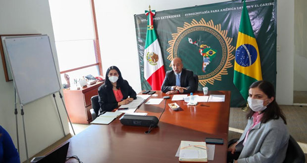 México y Brasil revisan tratado de extradición y colaborar en migración 