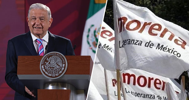 Ordenan a gobernadores de Morena retirar desplegado en defensa de AMLO