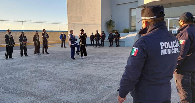 Policías de San Andrés se capacitan en defensa con expertos de Corea