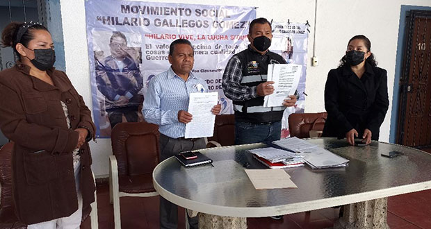 Por detención arbitraria de activista, piden revocar ayuntamiento de Jolalpan