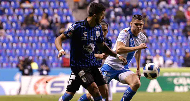 Puebla vence 2-0 al Querétaro y sigue de líder en el Clausura
