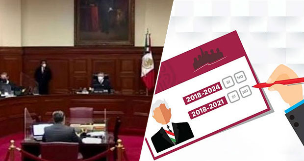 SCJN mantiene pregunta para revocación de mandato; seguirá discusión