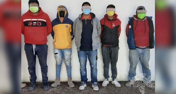 SSP detiene a presunta banda dedicada al robo de transporte de carga