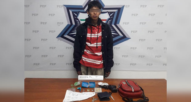 SSP detiene a un hombre con droga en San Pablo Xochimehuacan