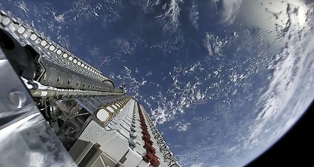 Tormenta solar daña 40 satélites de internet de Elon Musk