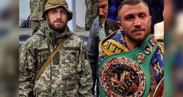 Vasyl Lomachenko, de campeón mundial de box, al ejército de Ucrania 