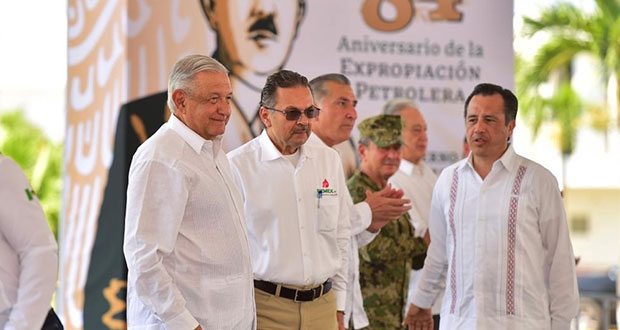 A 84 años de expropiación petrolera, AMLO reitera rescate a industria