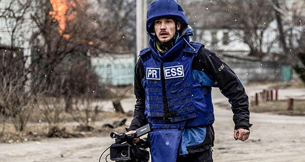 A tres semanas de invasión, van 5 periodistas muertos en Ucrania