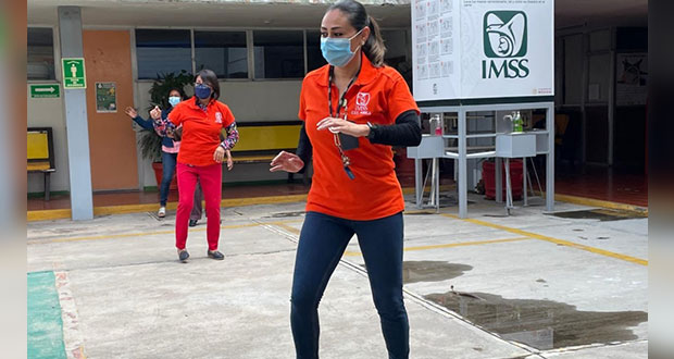 Acude a las jornadas de información y actividad física en IMSS de Puebla