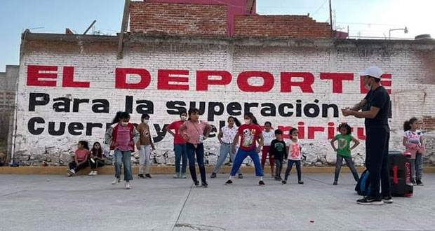 Antorcha da clases gratuitas de danza para niños en Puebla capital