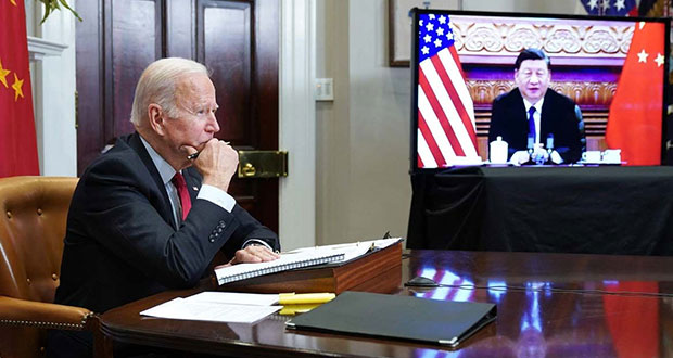 Biden y Xi discuten consecuencias de la guerra en Ucrania