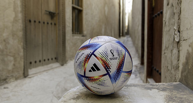 Conoce a Al Rihla, el balón del mundial de Qatar 2022.