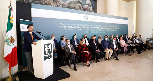 En IMSS, 110 realizan examen para ir por órganos administrativos 
