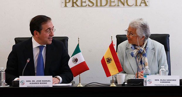 España pide a Senado de México seguridad jurídica para empresas