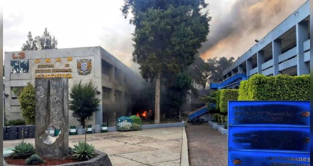 Explosión en FES de UNAM deja tres trabajadores hospitalizados