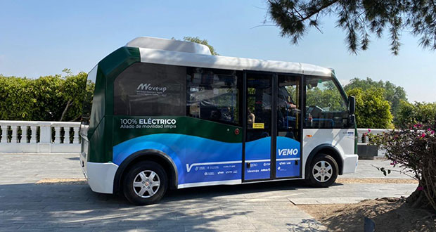 Ibero, UVM y Tec, con minibús eléctrico para traslado de alumnos