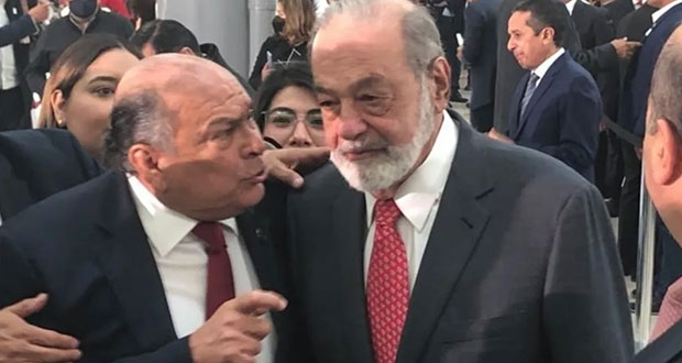 Líderes de IP asisten a inauguración de AIFA; “espectacular”: Slim