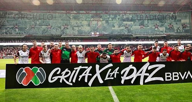 Liga MX hace llamado “Grita x la Paz” ante guerra Rusia-Ucrania