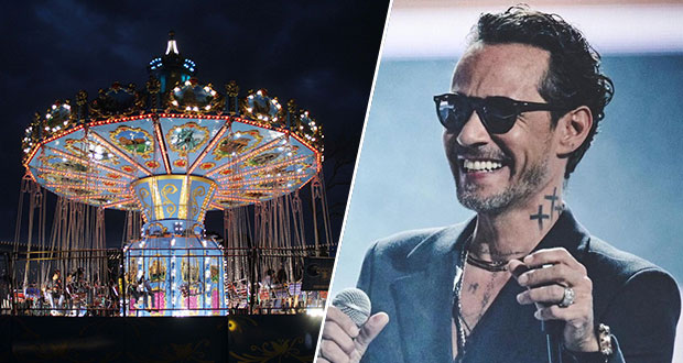 Marc Anthony, entre los artistas que estarán gratis en la Feria de Puebla
