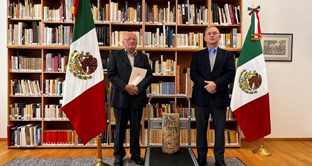 México recupera pieza arqueológica con apoyo de profesor austriaco