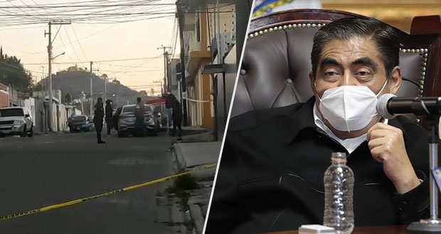 Pide Barbosa a Federación intervenir en caso de multihomicidio en Atlixco