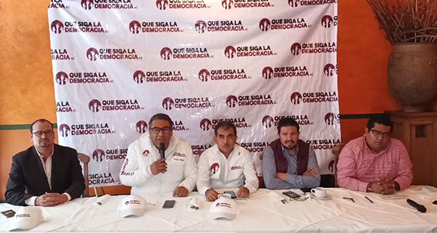 Piden a INE no obstaculizar jornada de revocación de mandato en Puebla