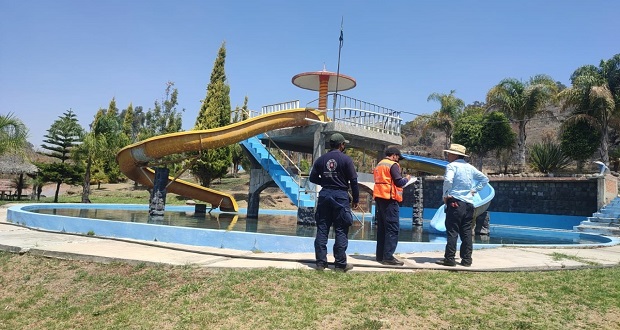 Ayuntamiento de San Pedro Cholula inicia revisión de balnearios
