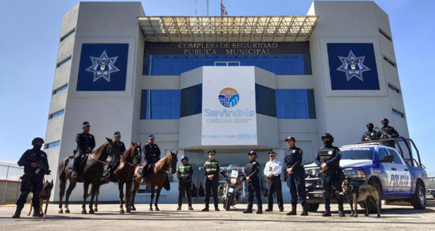 San Andrés Cholula dará conferencias para mandos policiales