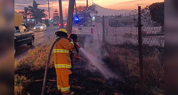 San Pedro Cholula emite recomendaciones para evitar incendios