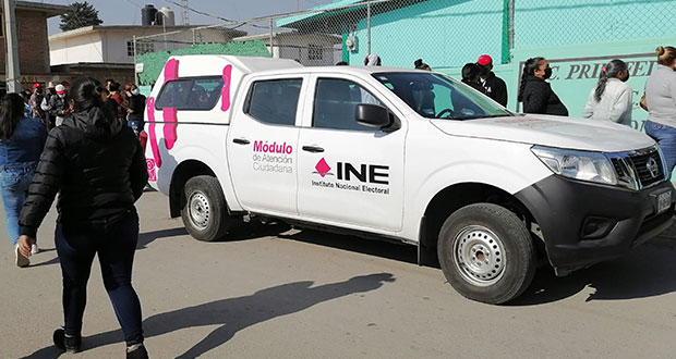 Proceso electoral en Puebla concluye con votación arriba del 50%: INE