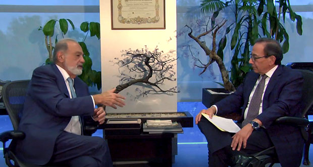 Slim urge a IP aprovechar el T-MEC y no confrontarse con el gobierno