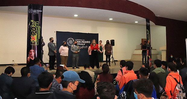 450 jóvenes participan en Expo-Universidades de San Pedro Cholula