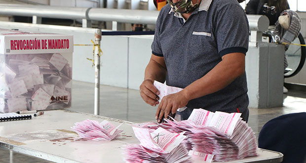 AMLO recibe 15.1 millones de votos para seguir en cargo: cómputo final