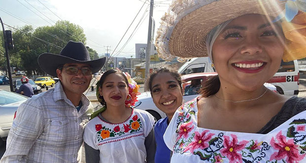 Artistas de Antorcha realizan colecta en Morelia