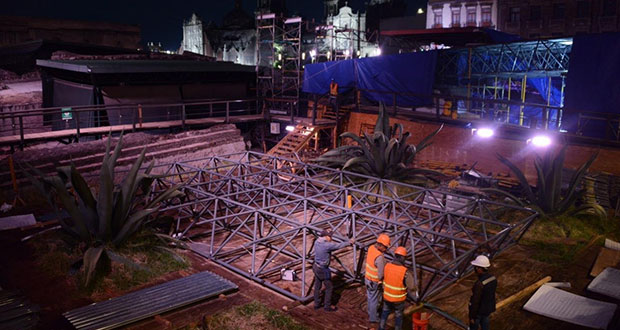 Avanza colocación de techumbre en Casa de las Águilas en CDMX